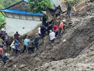 लमजुङमा पहिरोले पुरिएर ४ जनाको ज्यान गयो